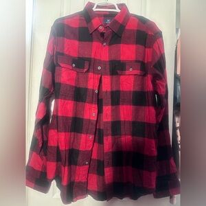 George Red and Black plaid Shirt